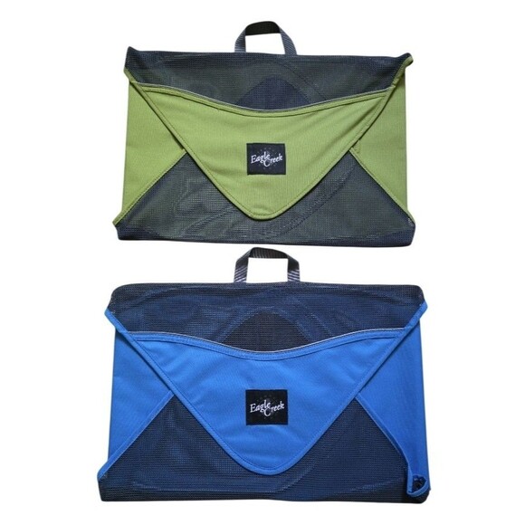 2x Eagle Creek Pack-It Folder Garment Travel Organizer Clothes Folding Set